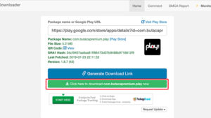 extraer APK de la Google Play