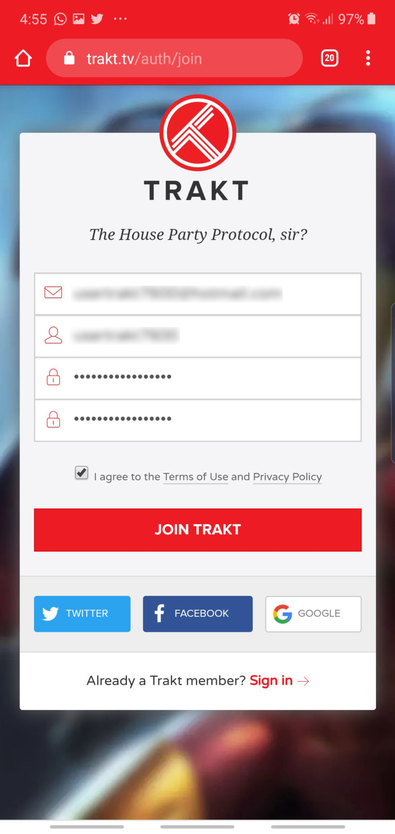 Trakt.tv: Dale seguimiento de tus películas y series vistas
