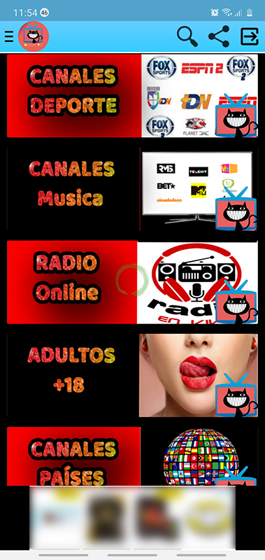 menu principal tv globo